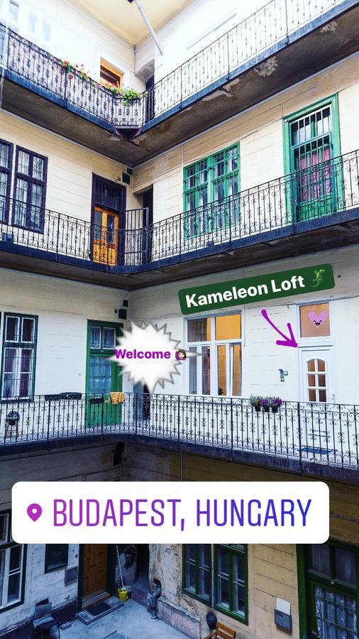 Ferienwohnung Kameleon Loft Budapest Exterior foto